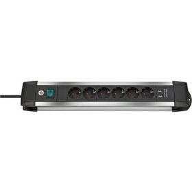 Brennenstuhl Premium Alu-line Serisi 6 Soketli 2 USB 3 m Uzatma Priz