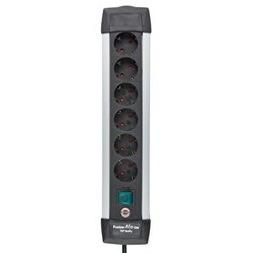 Brennenstuhl Premium Alu-line Serisi 6 Soketli 3 m Uzatma Prizi