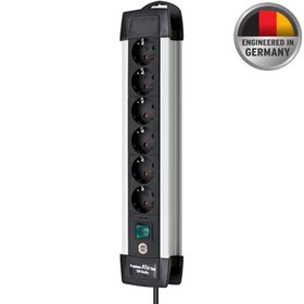 Brennenstuhl Premium Alu-line Serisi 6 Soketli 3 m Uzatma Prizi