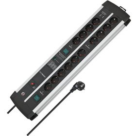 Brennenstuhl Premium Protect Line Serisi USB Şarj Fonksiyonlu 14 Soketli 120.000 MAH Akım Korumalı Priz Uzatma Kablosu