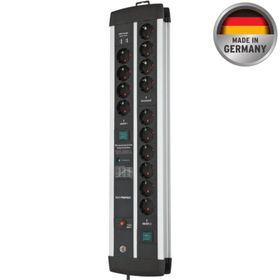 Brennenstuhl Premium Protect Line Serisi USB Şarj Fonksiyonlu 14 Soketli 120.000 MAH Akım Korumalı Priz Uzatma Kablosu