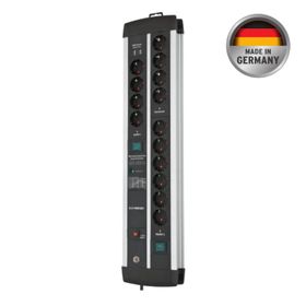 Brennenstuhl Premium Protect Line Serisi USB Şarj Fonksiyonlu 14 Soketli 120.000 MAH Akım Korumalı Priz Uzatma Kablosu