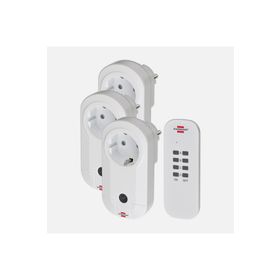 Brennenstuhl RCS1000 Comfort 3'lü Uzaktan Kumandalı Priz Set