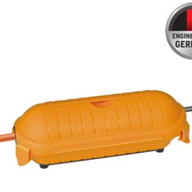 Brennenstuhl Safe Box Serisi BIG IP44 Lisanslı Dış Mekan Kabloları İçin Koruyucu Sarı Kapsül