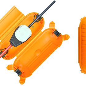 Brennenstuhl Safe Box Serisi BIG IP44 Lisanslı Dış Mekan Kabloları İçin Koruyucu Sarı Kapsül