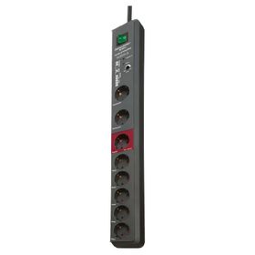 Brennenstuhl Secure Tec Serisi Master Slave Özellikli 8 Soketli 3 m 19.500 mAh Akım Korumalı Priz
