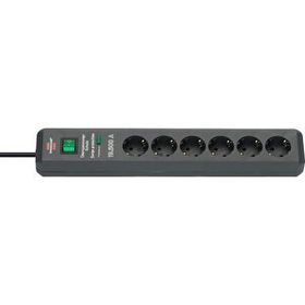 Brennenstuhl Secure Tec Serisi Master Slave Özellikli 8 Soketli 3 m 19.500 mAh Akım Korumalı Priz