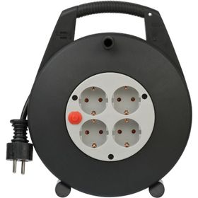 Brennenstuhl Vario Line Serisi IP20-4 Soketli 10 m Makaralı Kablo
