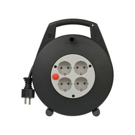 Brennenstuhl Vario Line Serisi IP20-4 Soketli 10 m Makaralı Kablo