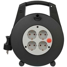 Brennenstuhl Vario Line Serisi IP20 Lisanslı 4 Soketli 15 m Makaralı Kablo