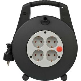 Brennenstuhl Vario Line Serisi IP20 Lisanslı 4 Soketli 15 m Makaralı Kablo