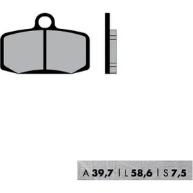 Brenta FT 4161 Sinter Metal Fren Balatası