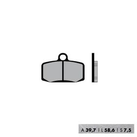 Brenta FT 4161 Sinter Metal Fren Balatası