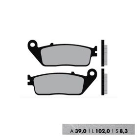Brenta Honda ST 1100 Pan European Sinter Metal Ön Disk Fren Balata