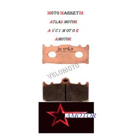 Brenta Kawasaki KLZ 1000 Versys Sinter Metal Ön Disk Fren Balata