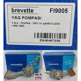 Brevette FI9005 Fiat SLX SLX Tempra Tipo 1.6 Şahin S Uzun Yağ Pompası