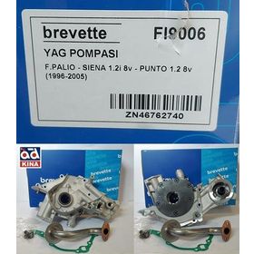 Brevette FI9006 Fiat Siena Palio 1.2I 8V Punto 1.2 8V Yağ Pompası