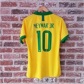 Brezilya 2023-2024 Sezon İç Saha Sarı Neymar JR Forması