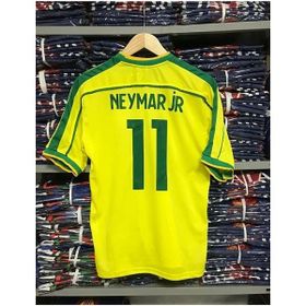 Brezilya Milli Takımı 98 Dünya Kupası Sarı Nostalji Neymar JR Forması