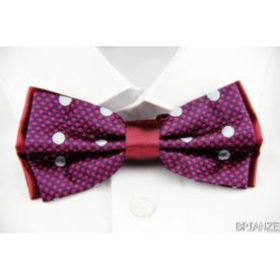 Brianze DP-11 Noktalı Lacivert Bordo Papyon
