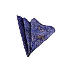 Brianze M-64 Mor Kareli ve Şal Desen Mendil