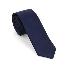 Brianze MKAS-5 Lacivert Oxford Model Mendilli Slim Kravat