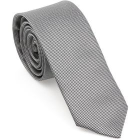Brianze MKAS-9 Gri Oxford Model Mendilli Slim Kravat