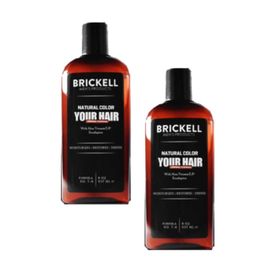 Brickell 2x237 ml Erkeklere Özel Beyazlamış Saç Sakal Şampuanı