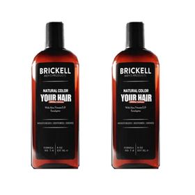 Brickell Saç Sakal Beyazlık Giderci ve Renklendirici 2x237 ML Şampuan