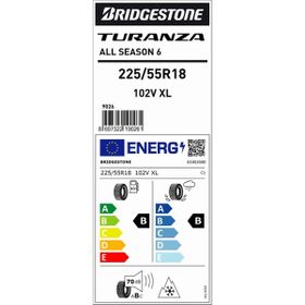 Bridgestone 225/55R18 102V Xl Turanza All Season 6 Dört Mevsim Lastiği 2026