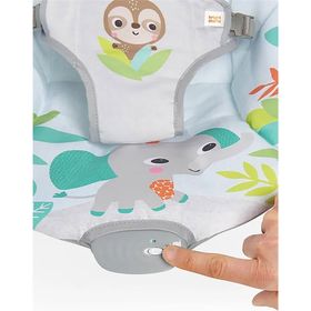Bright Starts 12227 Yağmur Ormanı Titreşimli Gri Ana Kucağı