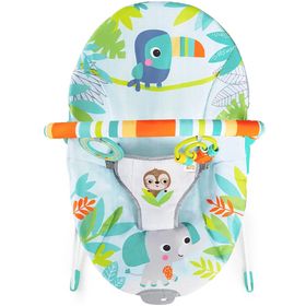 Bright Starts 12227 Yağmur Ormanı Titreşimli Gri Ana Kucağı