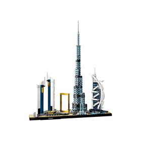 BRIKSMAX Lego Mimarlık Dubai için LED Aydınlatma Seti, Lego 21052 Yapı Taşı Modeli ile Uyumlu - Lego Setsiz
