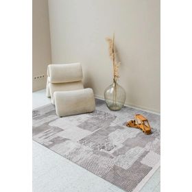 BrillaHome Focus LTS0304 80x200 cm Kaymaz Taban Kadife Dokuma Halı