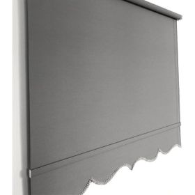 Brillant A1002748 Gri İthal Kalın Mat Keten 150x200 cm Stor Perde