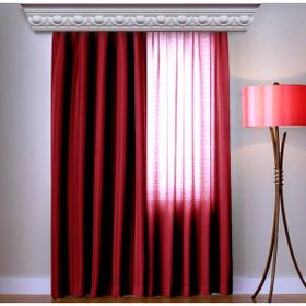 Brillant Blackout Pilesiz Bordo 150x260 cm Güneşlik