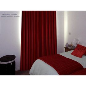 Brillant Blackout Pilesiz Bordo 375x270 cm Güneşlik