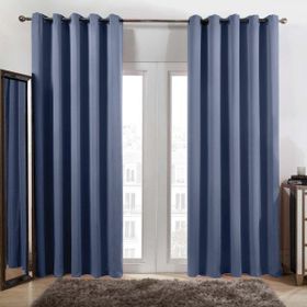Brillant Blackout Pilesiz Siyah 150x270 cm Güneşlik