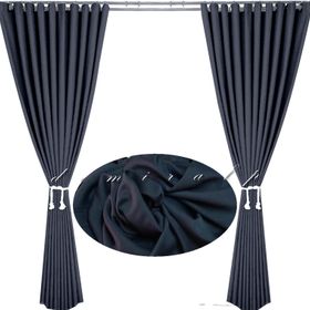 Brillant Blackout Pilesiz Siyah 175x250 cm Güneşlik