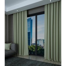 Brillant Blackout Pilesiz Siyah 200x260 cm Güneşlik