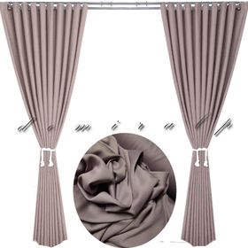 Brillant Blackout Pilesiz Siyah 250x250 cm Güneşlik