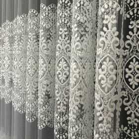 Brillant Brillant 9658 Ekru Etek Dilimli 100x260 cm Stor Perde