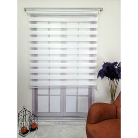 Brillant Ekru MZ508 200 x 200 Stor Zebra Perde