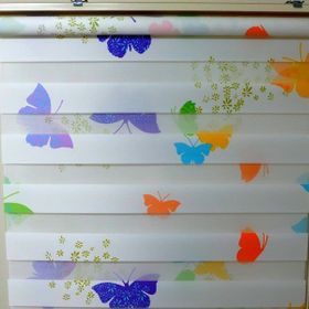 Brillant Ekru Trend Pliseli Zebra Perde 130X200 - 130x200 cm