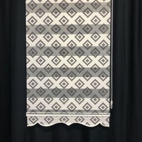 Brillant Ekru Trend Pliseli Zebra Perde 130X200 - 130x200 cm