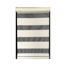 Brillant Ekru Trend Pliseli Zebra Perde 130X200 - 130x200 cm