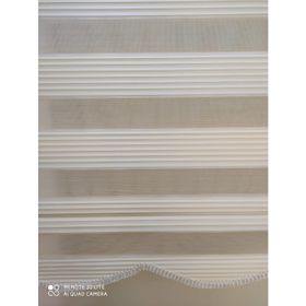 Brillant Krem Zebra 100x200 cm Stor Perde