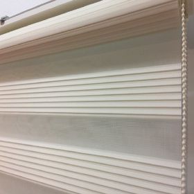 Brillant Krem Zebra 100x200 cm Stor Perde