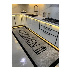 Brillant MGZ-BAITER Lateks Deri Taban Saçaklı Mutfak Halısı