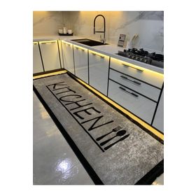 Brillant MGZ-BAITER Lateks Deri Taban Saçaklı Mutfak Halısı
